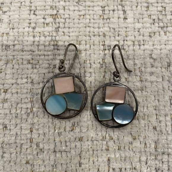 Lia Sophia Mother of Pearl Earrings - Picture 2 of 2